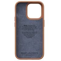 Njorð Collections Genuine Leather Case iPhone 14 Pro - Cognac