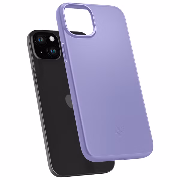 Spigen Thin Fit Backcover Apple iPhone 15 - Iris Purple