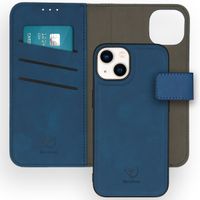 imoshion Uitneembare 2-in-1 Luxe Bookcase iPhone 14 - Blauw