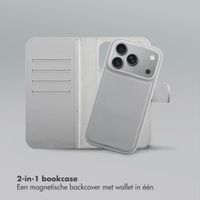 Accezz Edge Uitneembare Bookcase met MagSafe Apple iPhone 18 Pro / 17 Pro - Grijs