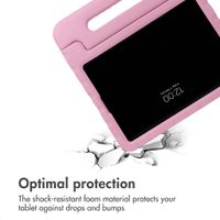 imoshion Kidsproof Design Back Cover with Handle Apple iPad 9 (2021) 10.2 inch / iPad 8 (2020) 10.2 inch / iPad 7 (2019) 10.2 inch - Red hearts
