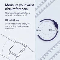 imoshion Steel Strap Samsung Galaxy Watch 9 (40/44mm) / Watch 8 (40/44mm) / Classic (46mm) - Black