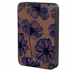 Burga Magnetic Powerbank 5.000 mAh - Geschikt voor MagSafe en Qi2 - Velvet Night / Gunmetal