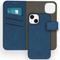 imoshion Uitneembare 2-in-1 Luxe Bookcase Apple iPhone 14 - Blauw