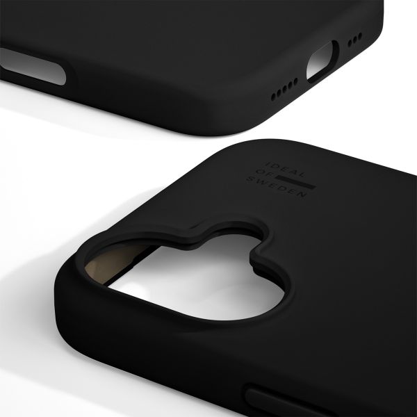 iDeal of Sweden Silicone Case iPhone 16 Plus - Black