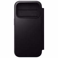 Nomad Modern Leather Folio Bookcase Apple iPhone 18 Pro Max - Black