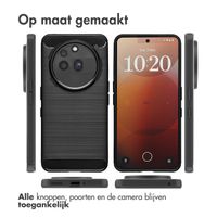 imoshion Brushed Backcover Nothing Phone (3a) Pro - Zwart