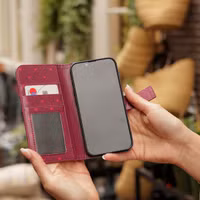 imoshion Design Bookcase Apple iPhone 11 - Crush Check Coral Dust