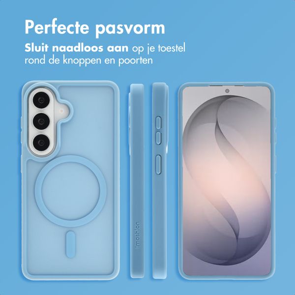 imoshion Color Guard Backcover met MagSafe Samsung Galaxy S26 - Lichtblauw