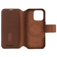 Decoded 2 in 1 Leather Detachable Wallet MagSafe Apple iPhone 16 Pro - Tan