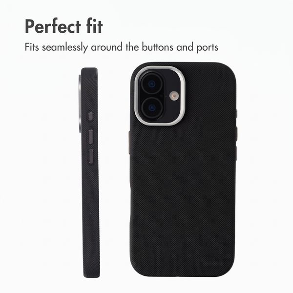 Accezz Mesh Back Cover with MagSafe Apple iPhone 17 - Black