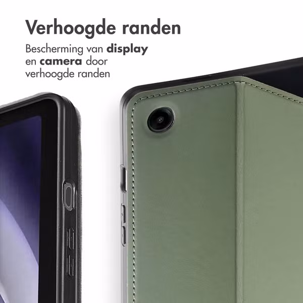 Accezz Classic Tablet Case Samsung Galaxy Tab A9 Plus - Groen