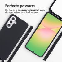 imoshion Siliconen hoesje met koord Samsung Galaxy A57 (5G) - Zwart