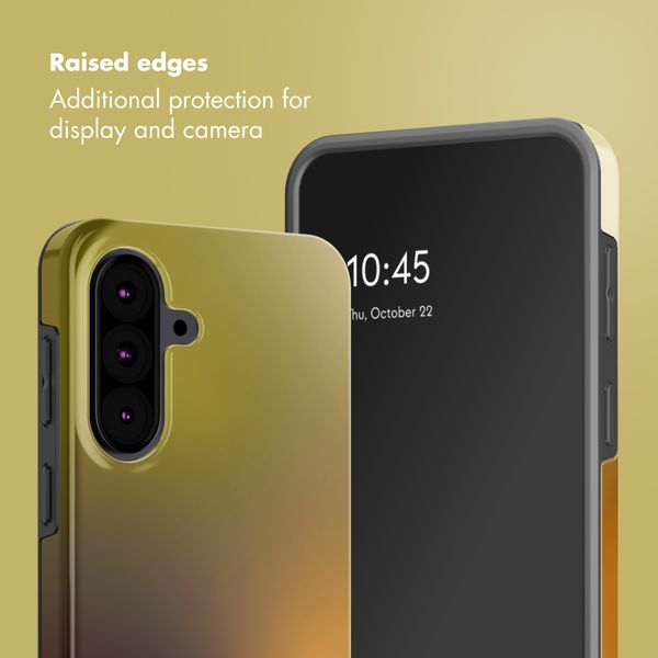 Selencia Vivid Back Cover Samsung Galaxy A37 (5G) - Gradient Olive Dust