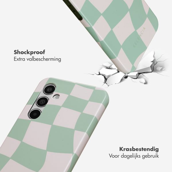 Selencia Vivid Backcover Samsung Galaxy A55 - Groovy Sage Green