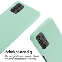 imoshion Siliconen hoesje met koord Samsung Galaxy A13 (4G) - Mintgroen