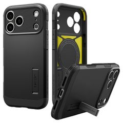 Spigen Tough Armor Back Cover with MagSafe Apple iPhone 18 Pro / 17 Pro - Black