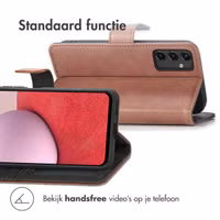 imoshion Luxe Bookcase Samsung Galaxy A14 (5G/4G) - Bruin