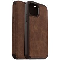 OtterBox Strada Bookcase iPhone 12 (Pro) - Bruin