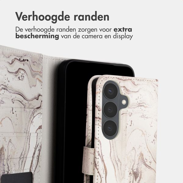 imoshion Design Bookcase Samsung Galaxy S26 - Sandy Marble