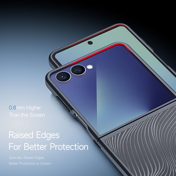 Dux Ducis Aimo Backcover Samsung Galaxy Z Flip 7 - Transparant