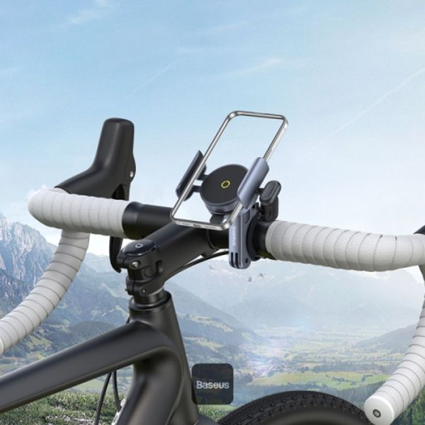Baseus PrimeTrip Telefoonhouder fiets/motor/scooter - Magnetisch - Universeel - Cosmic Black