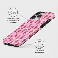 Burga Tough Back Cover with MagSafe Apple iPhone 15 Pro - Coral Reef
