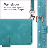 imoshion Bookcase met koord Apple iPhone 14 / 13 - Turquoise