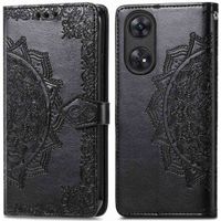 imoshion Mandala Bookcase Oppo Reno 8 T (4G) - Zwart