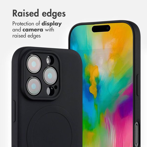 imoshion Colour Back Cover with MagSafe Apple iPhone 16 Pro Max - Black