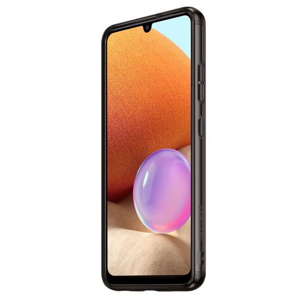 Samsung Originele Silicone Clear Cover Galaxy A32 (4G) - Zwart