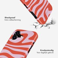 Selencia Vivid Backcover met MagSafe Apple iPhone 16 - Dream Swirl Pink