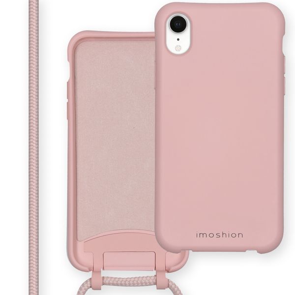 imoshion Color Backcover met afneembaar koord iPhone Xr - Roze