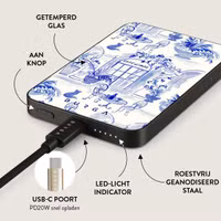 Burga Magnetic Powerbank 5.000 mAh - Geschikt voor MagSafe en Qi2 - Sobremesa / Gunmetal