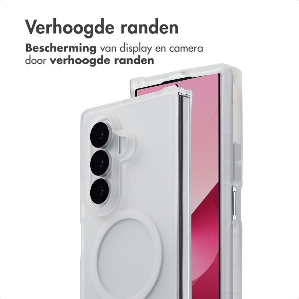 imoshion Color Guard Backcover met MagSafe Samsung Galaxy Fold 7 - Wit