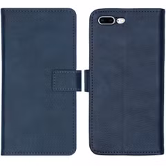 imoshion Luxe Bookcase Apple iPhone 8 Plus / 7 Plus - Donkerblauw