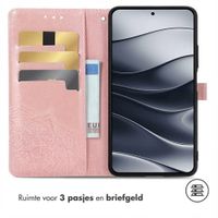 imoshion Mandala Bookcase Xiaomi Redmi Note 14 (5G) - Rosé Goud