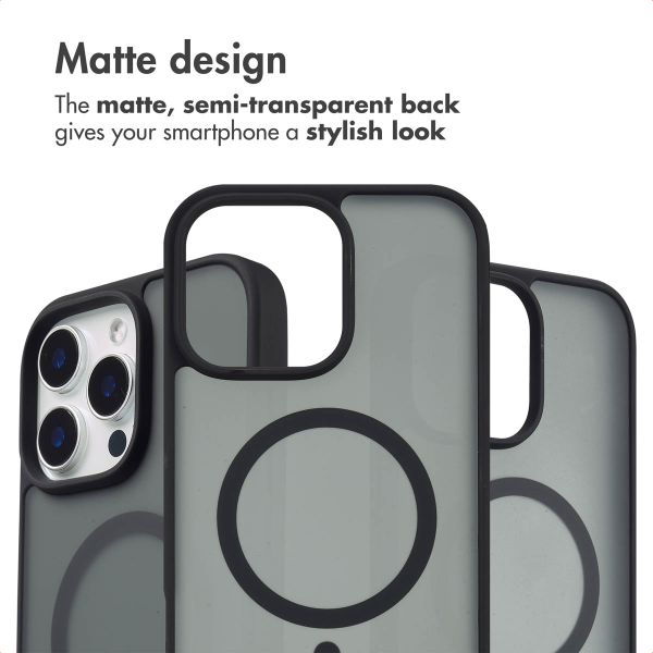 imoshion Colour Guard Back Cover with MagSafe Apple iPhone 16 Pro Max - Black