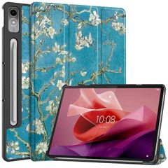imoshion Design Trifold Bookcase Lenovo Tab P12 - Green Plant