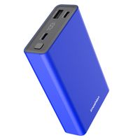 imoshion Ultra Series Aluminium Powerbank 20.000 mAh - Quick Charge en Power Delivery - Cobalt Blue