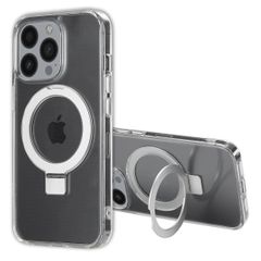 Accezz Ring Stand Backcover met MagSafe Apple iPhone 13 Pro - Transparant