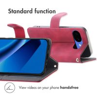 imoshion Bookcase with Strap Google Pixel 10a - Red