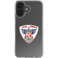 Clear Backcover Apple iPhone 16 - S.V. Jong Ambon