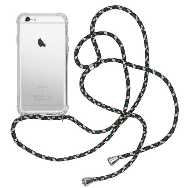 imoshion Backcover met koord Apple iPhone 6 / 6s - Green Multi Color