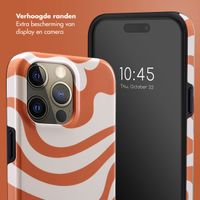 Selencia Vivid Tough Backcover iPhone 15 Pro Max - Dream Swirl Orange