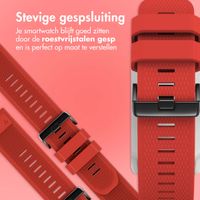 imoshion QuickFit® Siliconen bandje  - Garmin 22 mm aansluiting - Rood