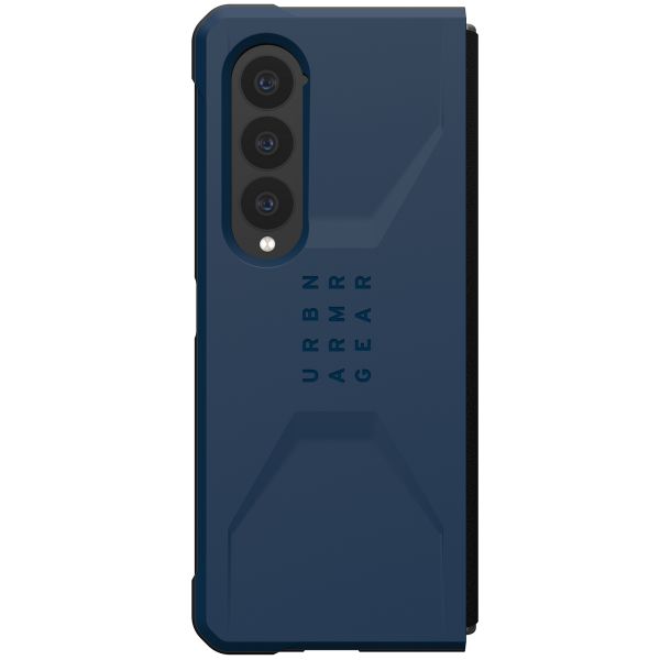 UAG Civilian Backcover Samsung Galaxy Z Fold 4 - Blauw