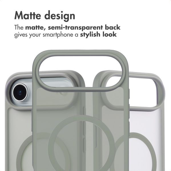 imoshion Colour Guard Back Cover with MagSafe Apple iPhone Air - Grey