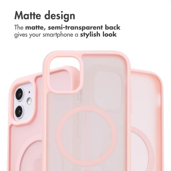 imoshion Colour Guard Back Cover with MagSafe Apple iPhone 11 - Light Pink