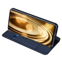 Dux Ducis Slim Softcase Bookcase Oppo Reno4 Pro 5G - Donkerblauw